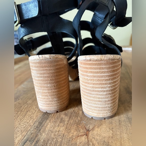 KORK-EASE Camille Sandal Black Size 9 - Picture 9 of 11